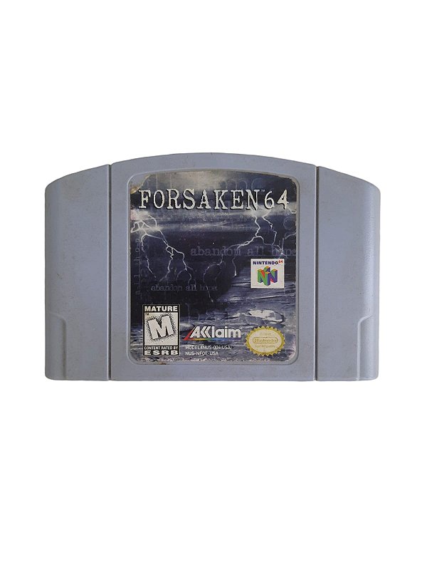 FORSAKEN 64 - USADO - NINTENDO 64 - World Colecionáveis