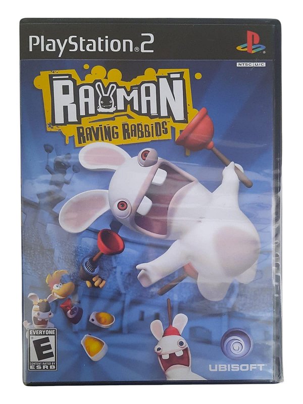 RAYMAN RAVING RABBIDS - NOVO - PS2 - World Colecionáveis