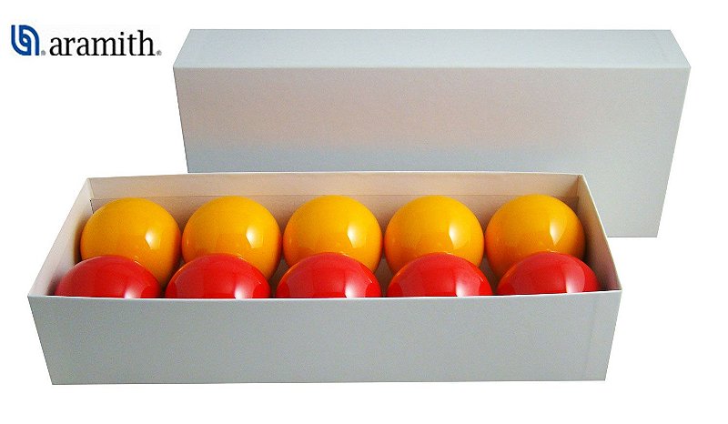 BOLA ARAMITH TOURNAMENT SNOOKER 52,5 MM (22 BOLAS) - Taco Set