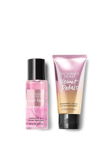 Kit Mini Victoria's Secret Velvet Petals 75ml - Eagle Imports