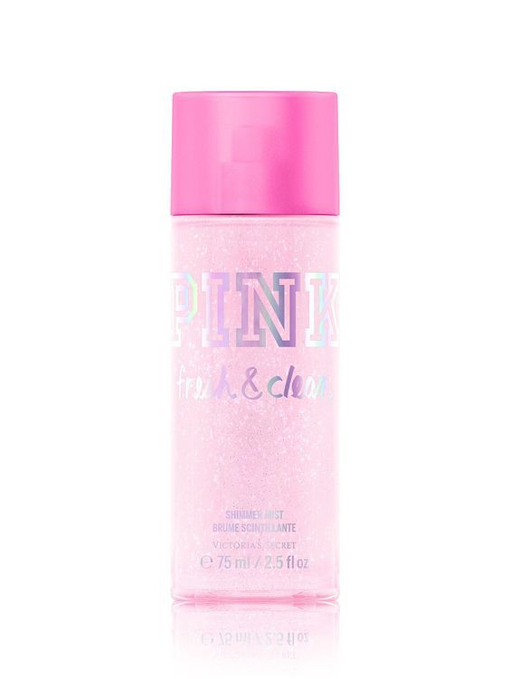 Body Splash Victoria's Secret PINK Fresh & Clean Shimmer 250ml - Eagle  Imports