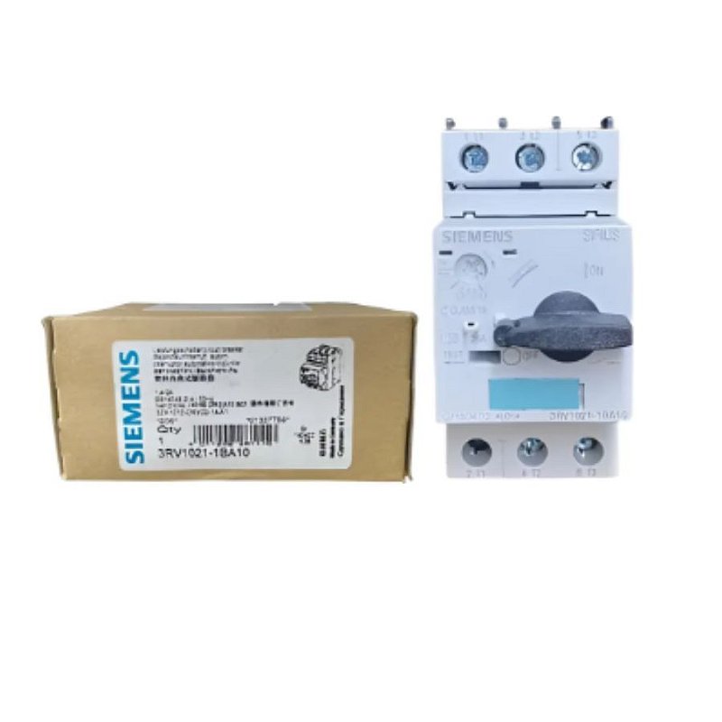 Disjuntor Motor 3rv1021-1ba10 1,4-2,0a 60hz Siemens