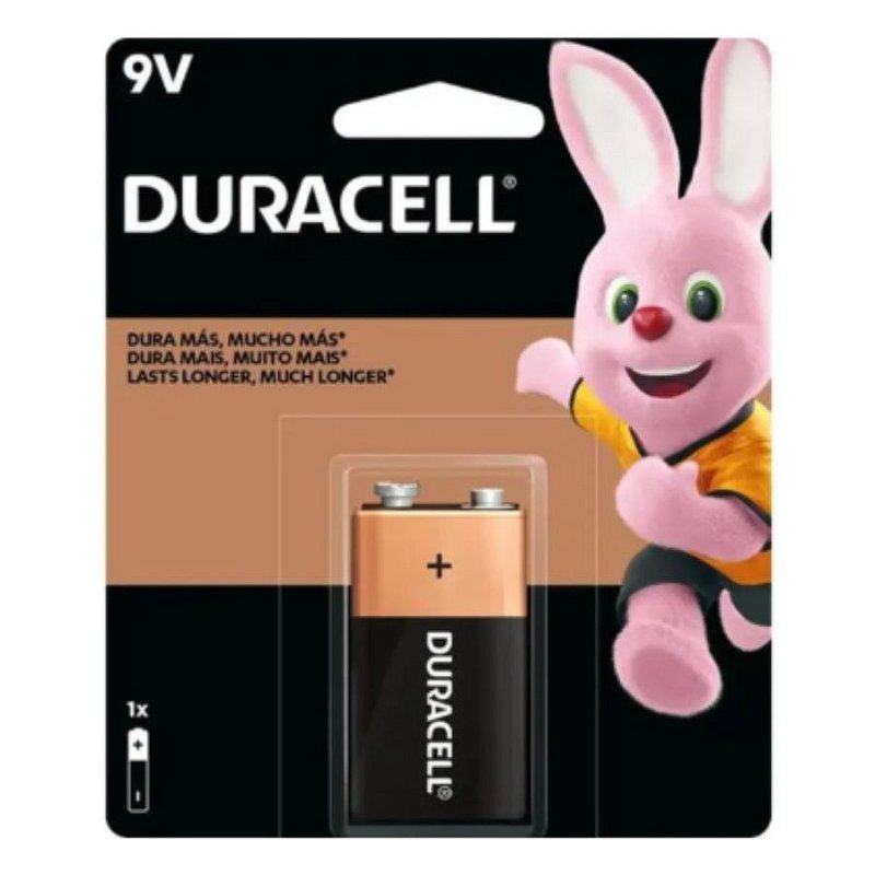 Bateria Alcalina 9v Duracell Com 1 Unidade