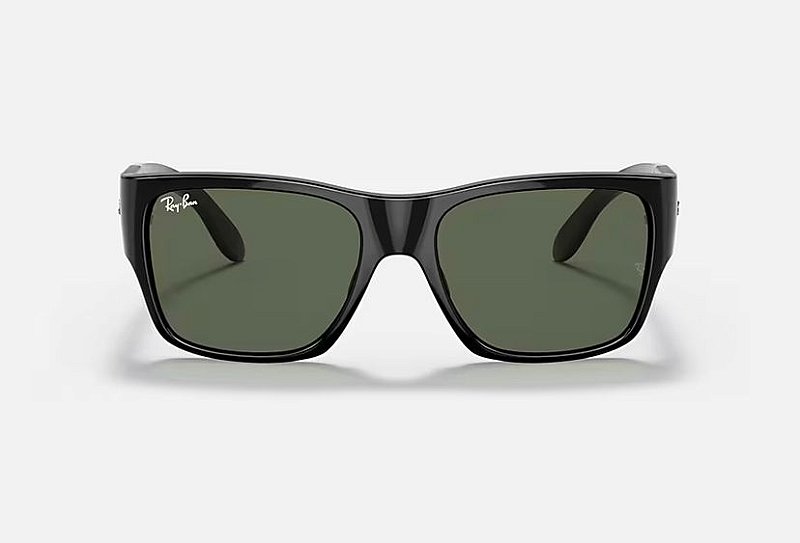 Óculos de Sol NOMAD em Preto e Verde - RB2187