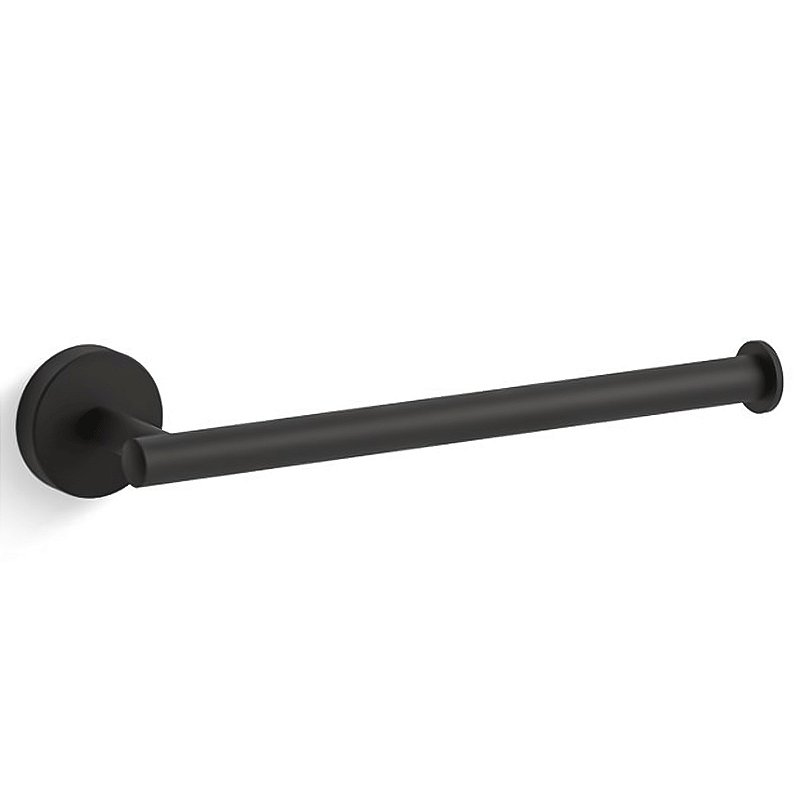 Porta Toalha De Rosto Black Matte Elate Kohler 27291BR-BL - Cia du
