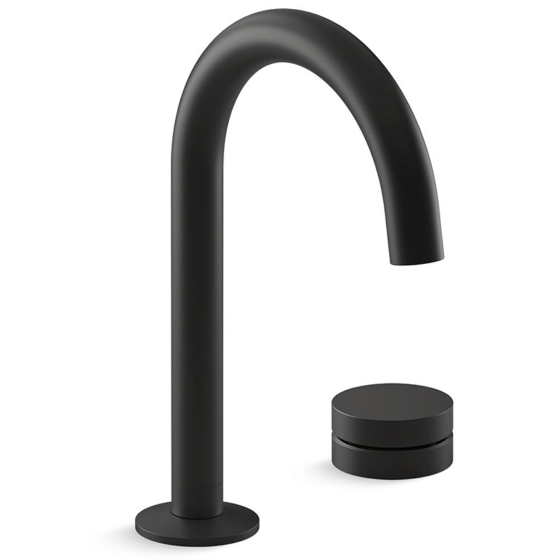 Monocomando Kohler Lavatório Bica Tube Black Matte Rocker - Cia du