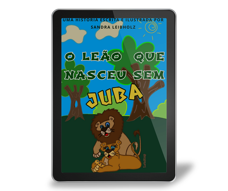 VEM COLORIR com O LEÃO QUE NASCEU SEM JUBA 