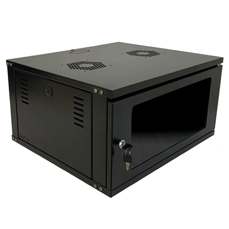 Rack Para Java's Mini Rack de Parede 5U Flex - Rack Piso para Servidores | rackpiso.com.br