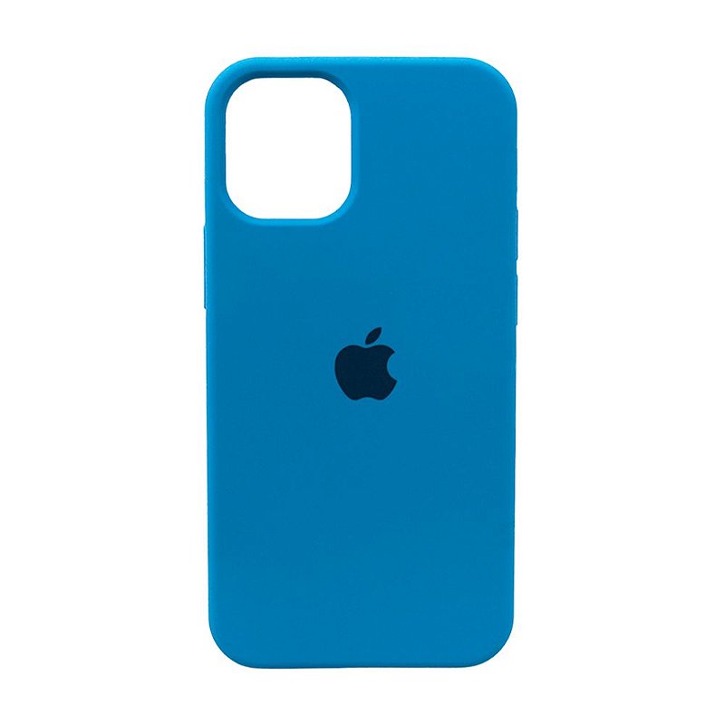 Capa Silicone Dura Apple Iphone 12 Mini 5.4 Verde Solid