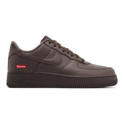 Nike air force 1 black sale supreme