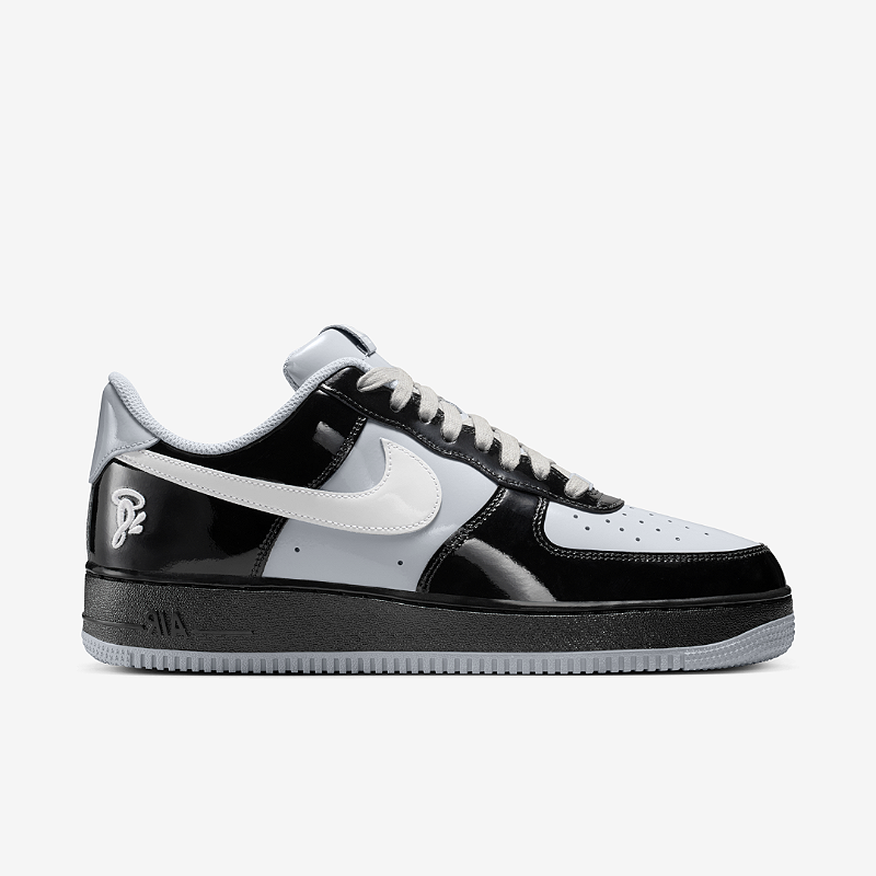 Tênis Central Cee x Syna x Air Force 1 Low Black Grey