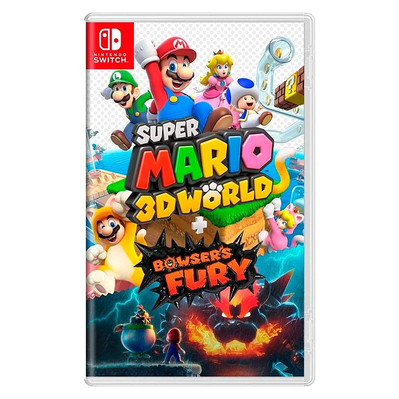 Jogo Super Mario 3D World + Bowser's Fury (Seminovo) - Nintendo Switch -  XonGeek - O Melhor em Games e Tecnologia você encontra aqui!