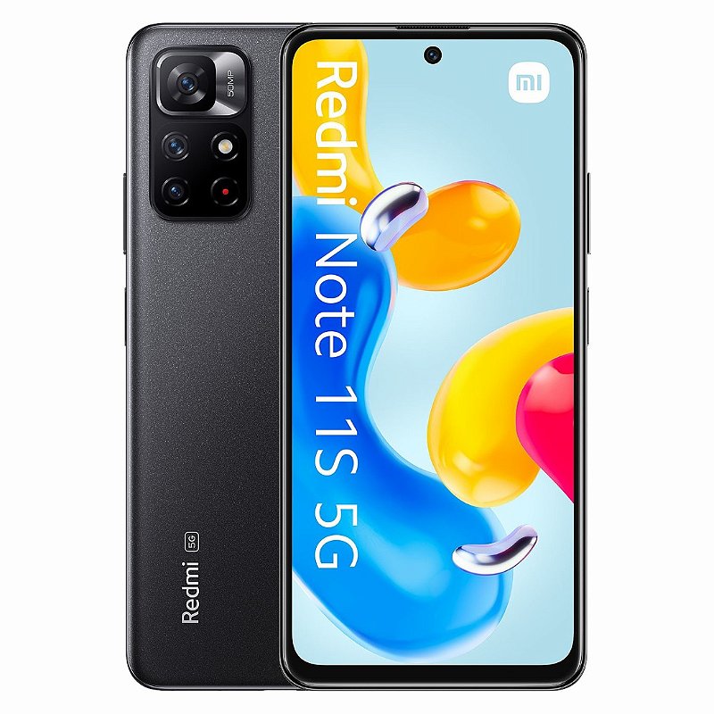 Redmi Note 11S 5G 128gb/4gb de Memoria RAM, Câmera 50Mp - Xiaomi