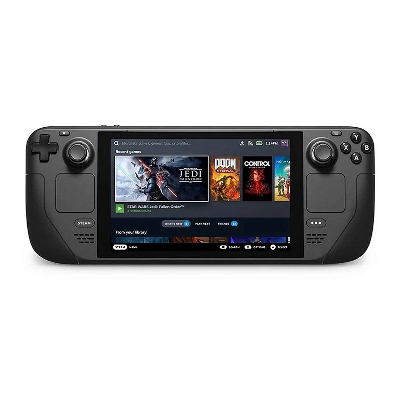 Console Portátil Steam Deck SSD 64GB - Valve - XonGeek - O Melhor