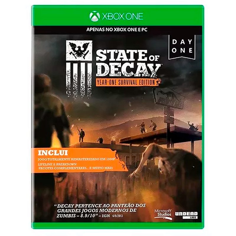 Jogo State of Decay: Year One Survival Edition (Seminovo) - Xbox