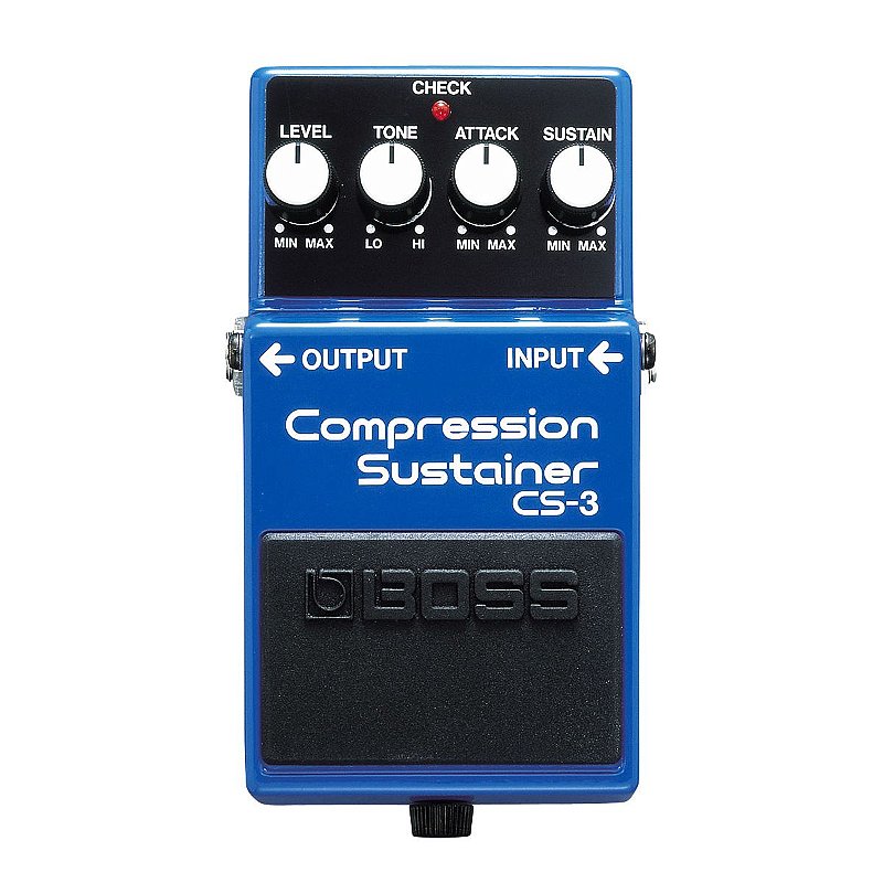 Pedal Compressor Sustain CS-3 - Boss - AudioDriver Instrumentos