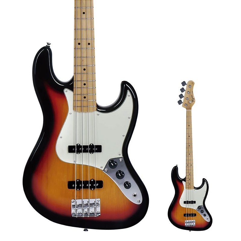 Baixo 4 Cordas Jazz Bass Tagima TW-73 SB LF/MG Woodstock Sunburst