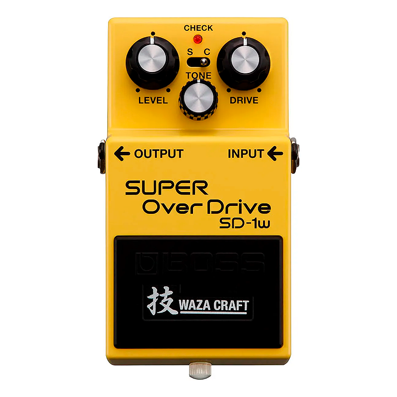 Pedal Super Overdrive Para Guitarra Boss SD-1w Waza Craft