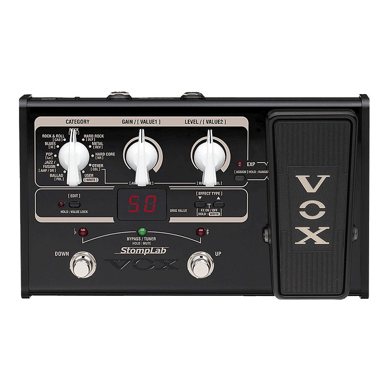 KORG VOX StompLab IIG エフェクター 本体 Pedaleira para Guitarra Stomplab 2G - Vox - AudioDriver