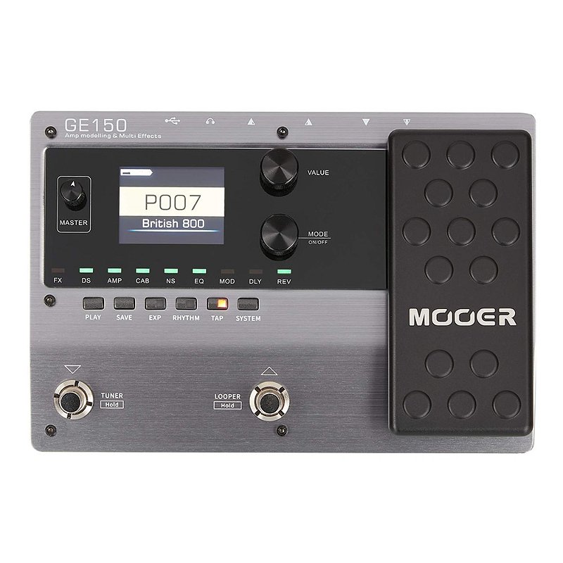 ギター Mooer ge150 Pedaleira Mooer GE150 PRO - Multi-efeitos para Guitarra - Guitar