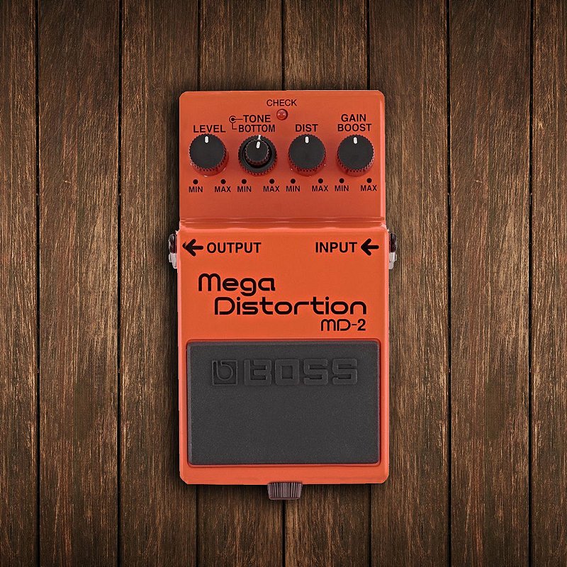 Pedal Mega Distortion MD-2 - Boss - AudioDriver Instrumentos