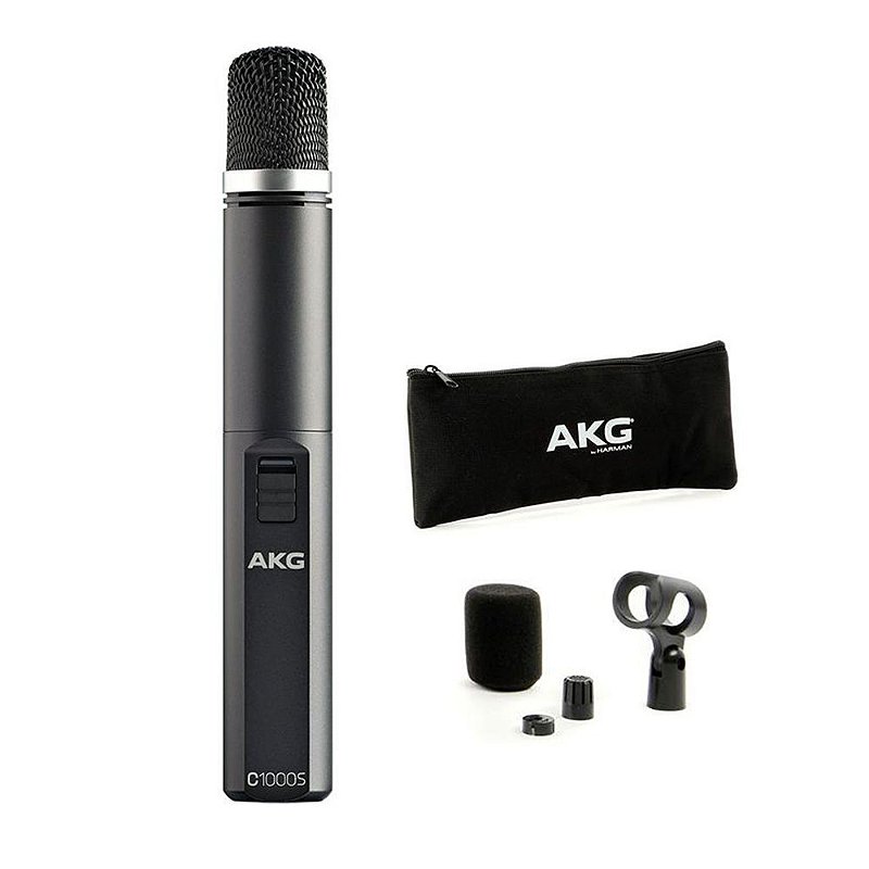 MICROFONE CONDENSADOR C1000S - AKG - AudioDriver Instrumentos