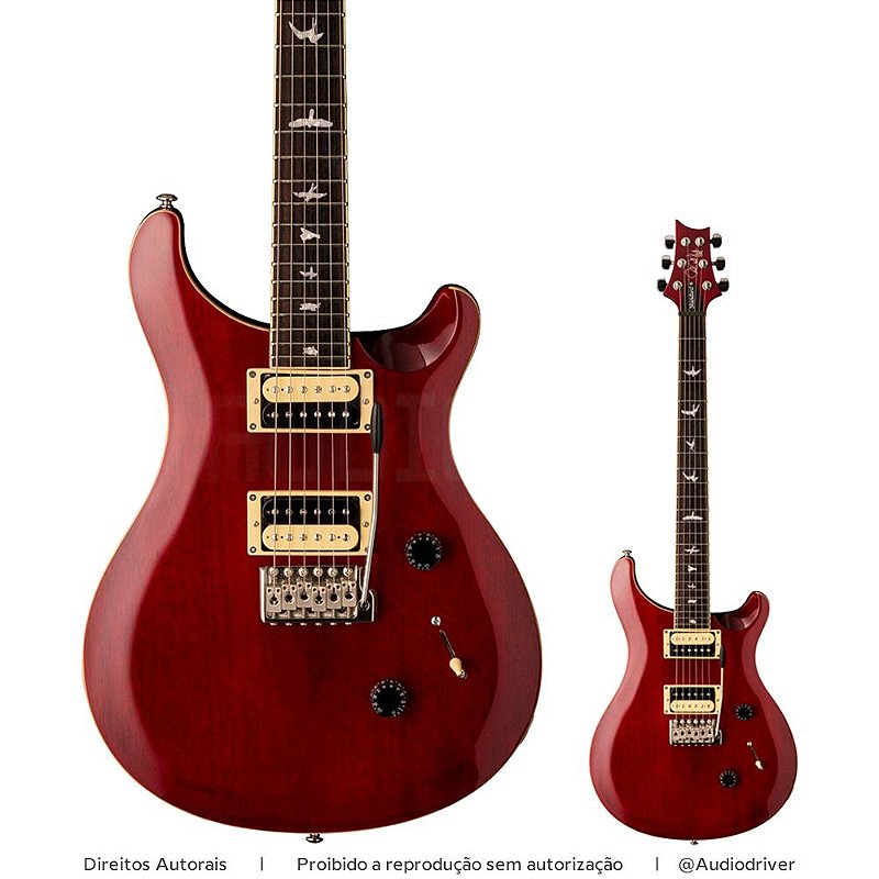 Guitarra PRS Standard 24 SE Vintage Cherry - AudioDriver
