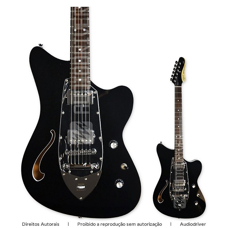 Guitarra Tagima Jet Blues Cosmos BK DF/BK Linha Brasil