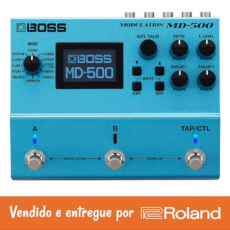 Pedal Modulação Boss MD-500 Modulation | Roland Store