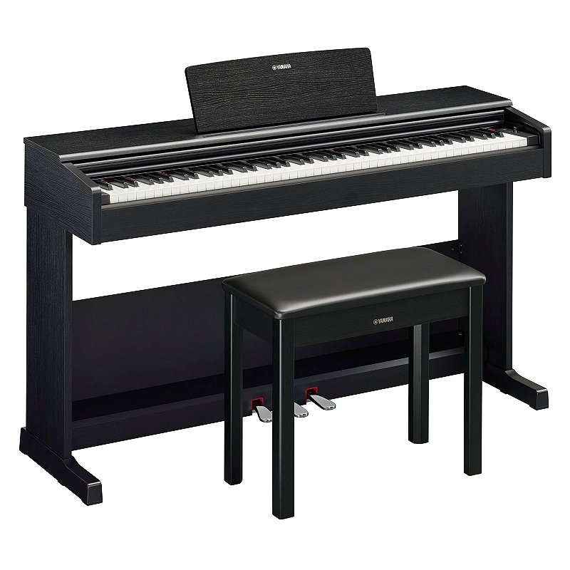 Piano Yamaha ARIUS YDP-105: 88 Teclas e Som Profissional