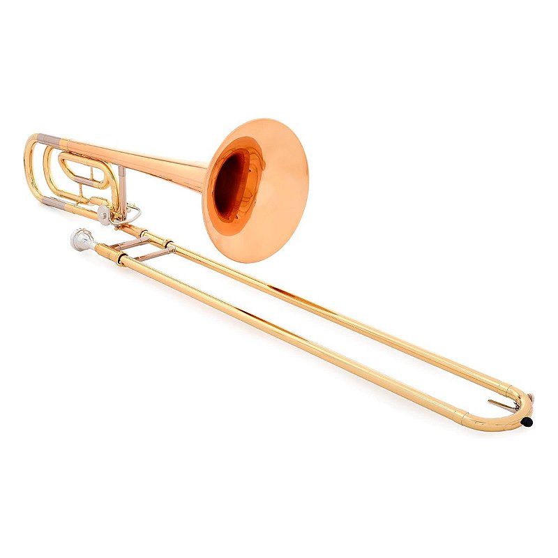 Trombone Tenor Baixo Bb/F Calibre Largo Yamaha YSL-448GE Dourado