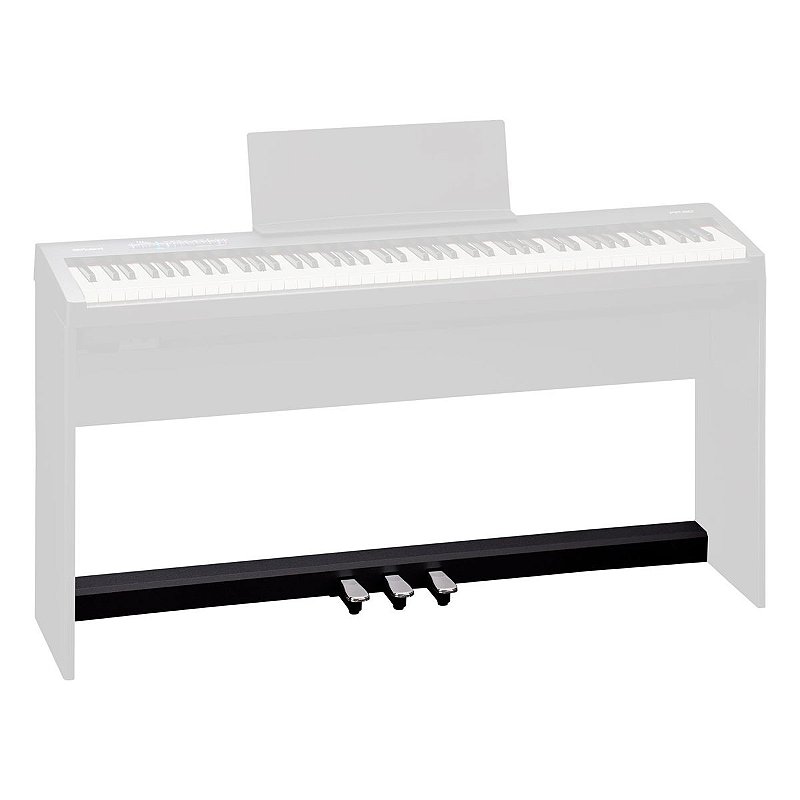 Pedal Triplo Preto Roland KPD-70 para Pianos Digitais Modelos FP