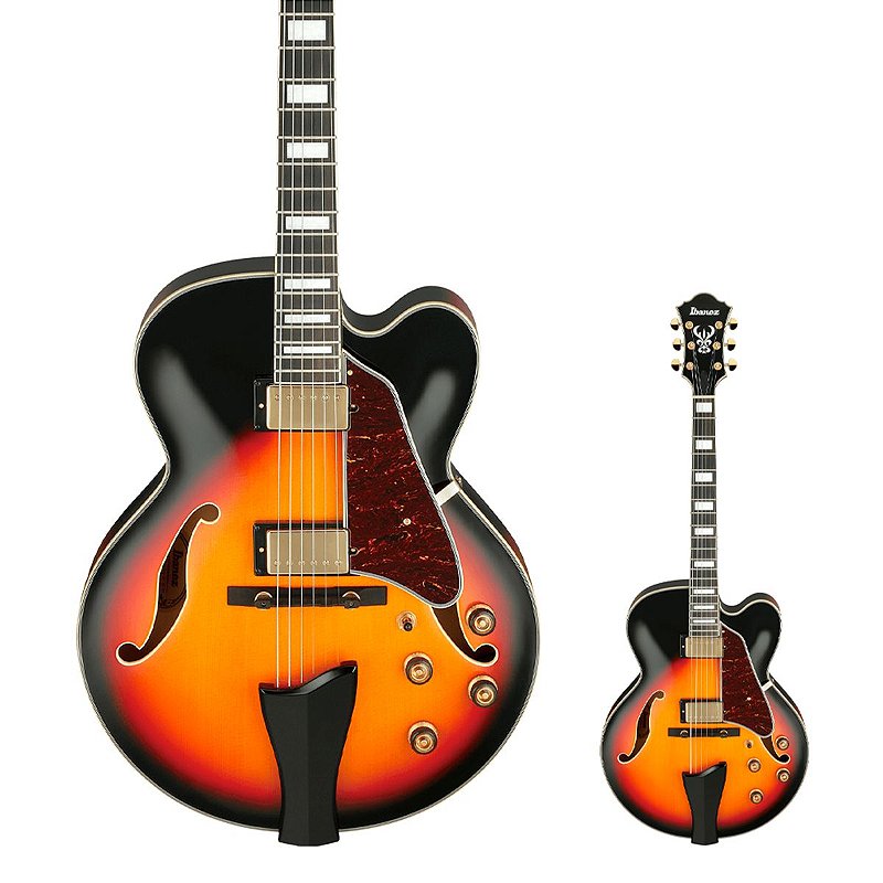 Guitarra Semi Acústica Artcore Expressionist Ibanez AF95 BS Brown
