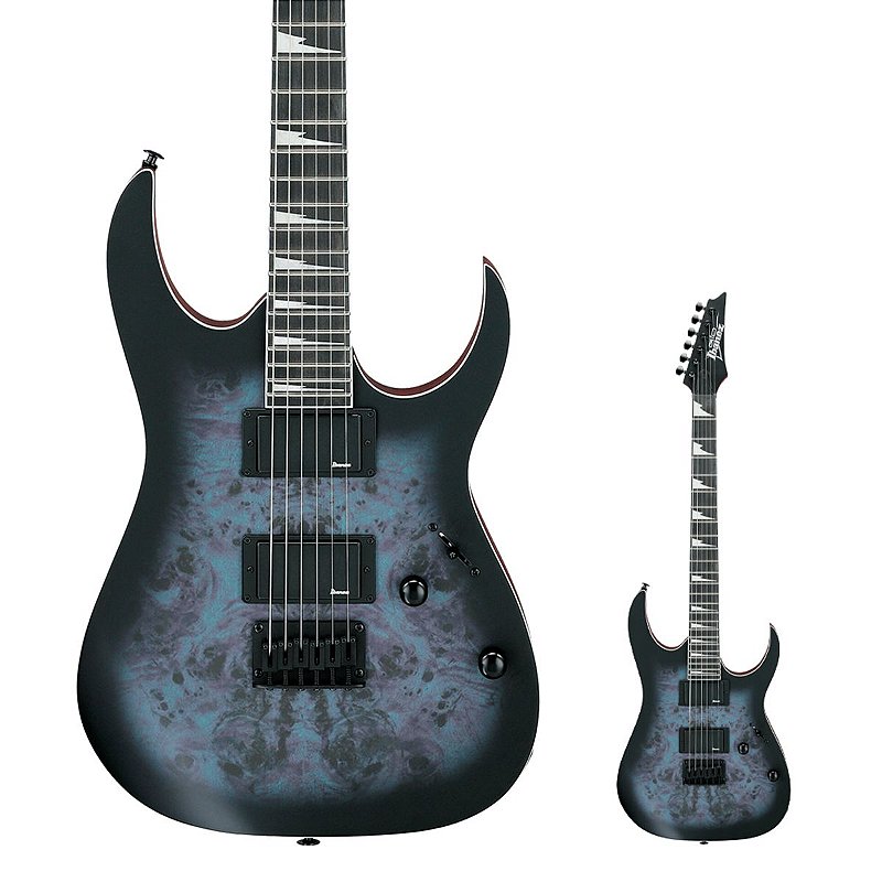 Guitarra Super Strato Ibanez GRG121PAR Deep Dusk Burst Flat com