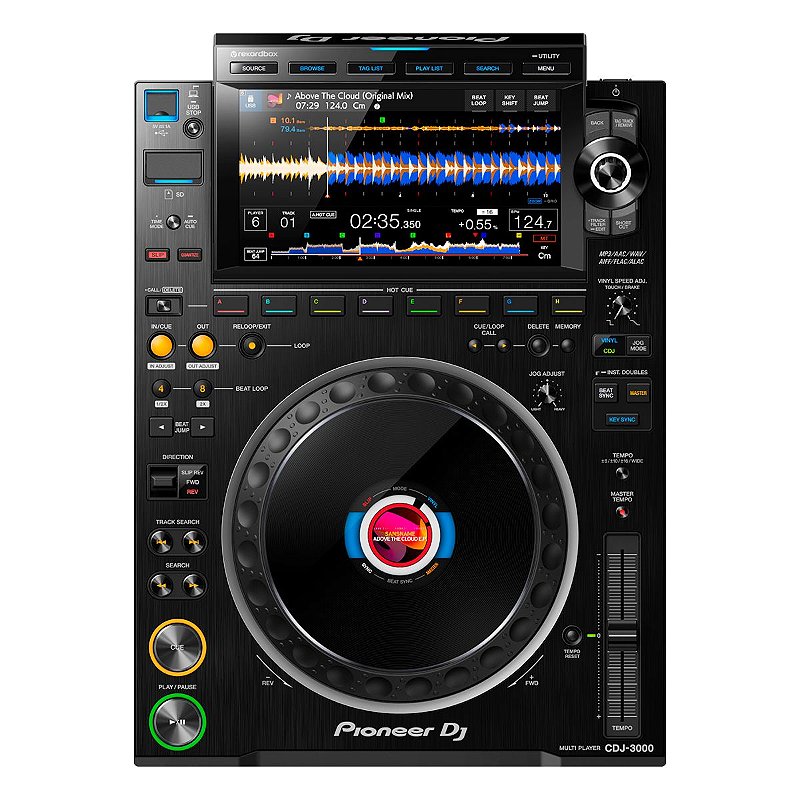 Explore o Pioneer CDJ-3000: O Controlador DJ Profissional para