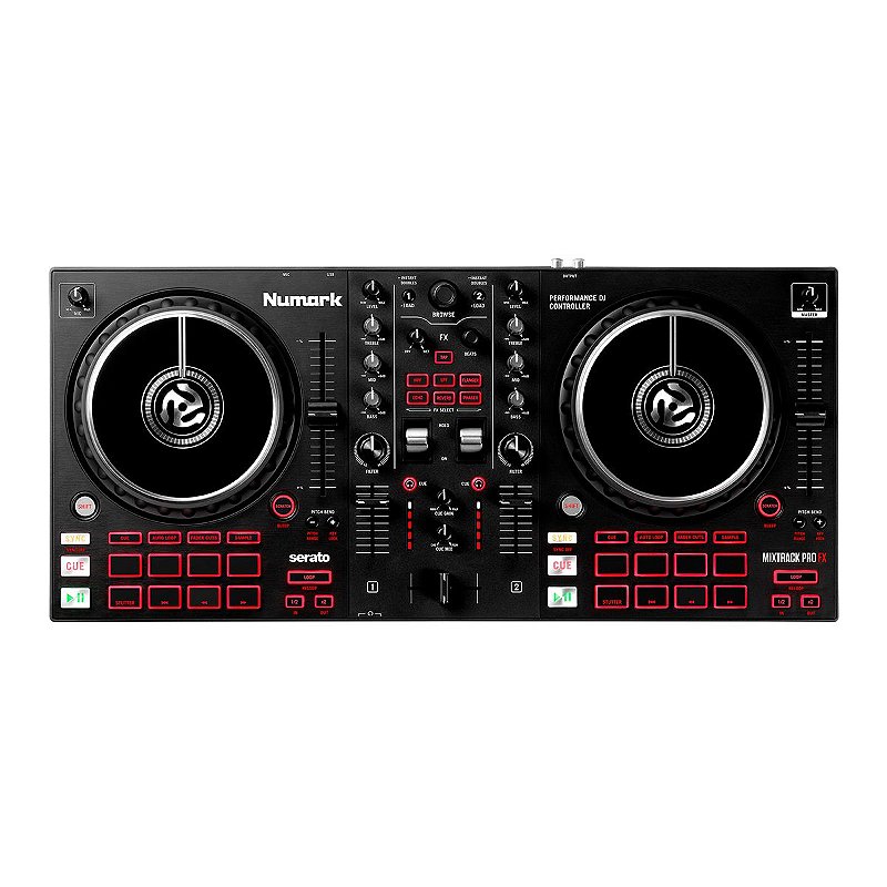 Controlador DJ profissional Numark Mixtrack Pro FX : Amazon