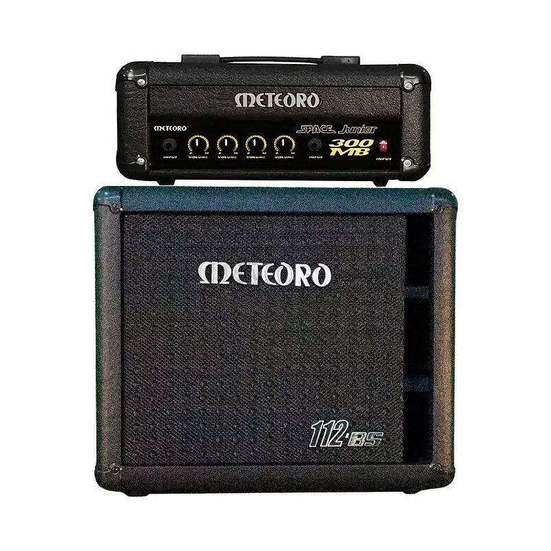 Kit Amplificador para Baixo Meteoro Space Bass Junior 300MB e