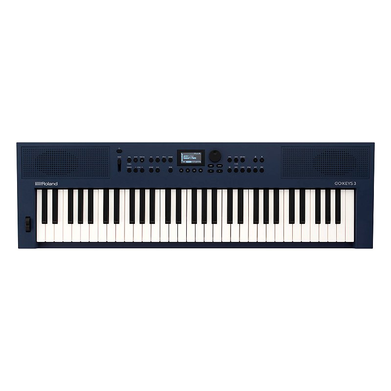 Roland GO:KEYS 3 61鍵 midnight blue Teclado Roland GO KEYS 3 Midnight Blue: 61 Teclas, Bluetooth