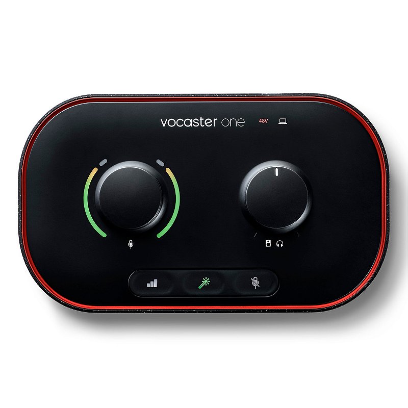 Interface Focusrite Vocaster One – Ideal para Podcasts Solo