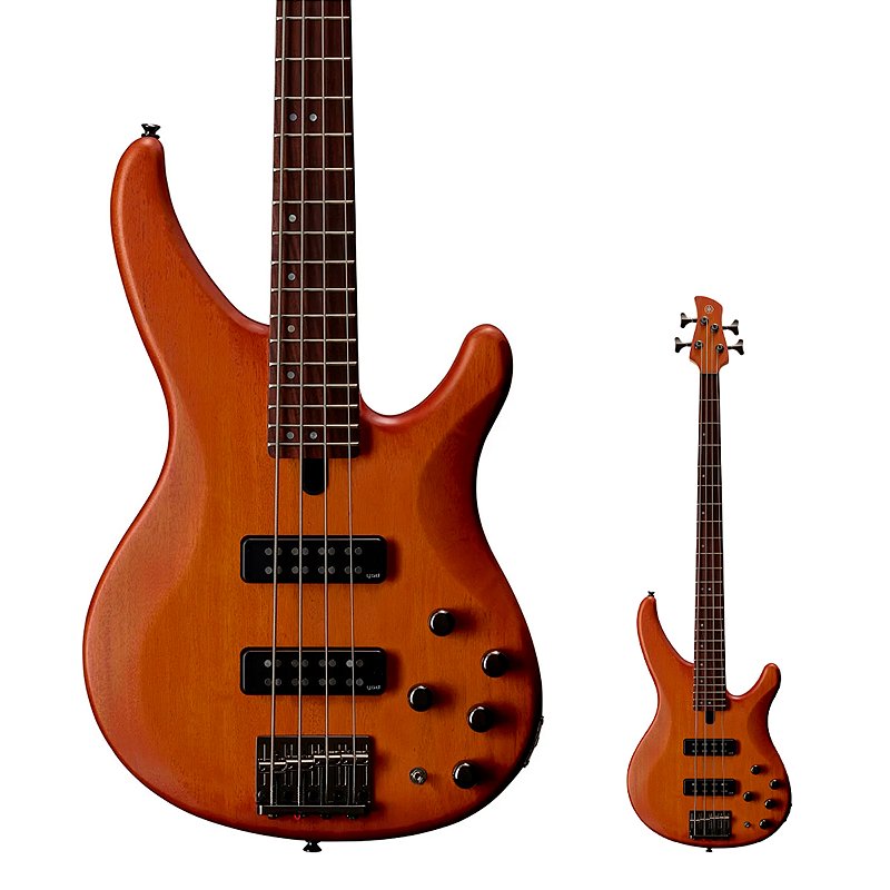 ギター　YAMAHA TRBX504 Yamaha TRBX504 Brick Burst - Estilo e Som Excepcional