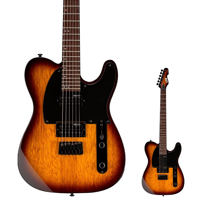 Guitarra Telecaster LTD TE-200 TSB Tobacco Sunburst – Clássica e