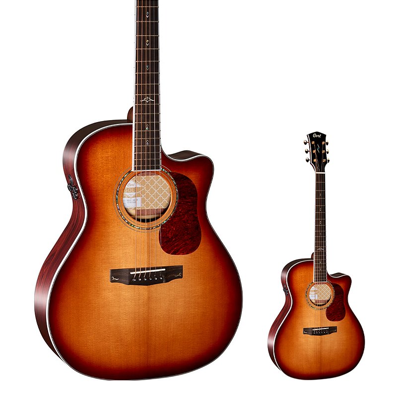 Violão Cort A8 Gold Light Burst – Estilo, Timbre e Performance