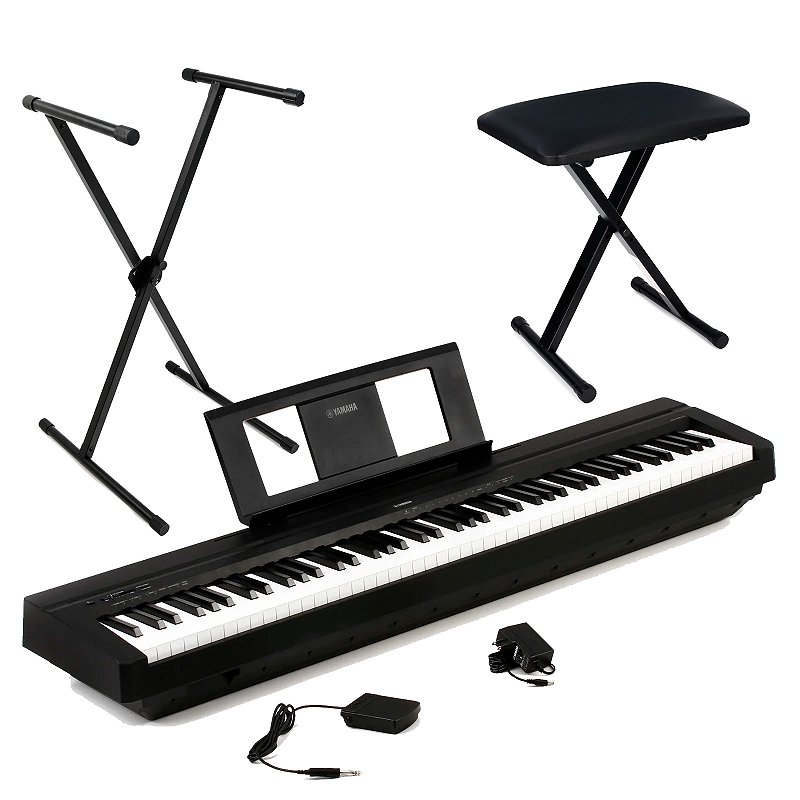 鍵盤楽器 Yamaha p-45 Piano Digital Yamaha P-45 88 Teclas com Fonte Bivolt : Amazon.com