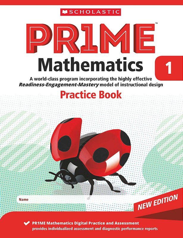 PrimeMathematics Grade 1 Practice Book Pack- new edition - Books R Toys