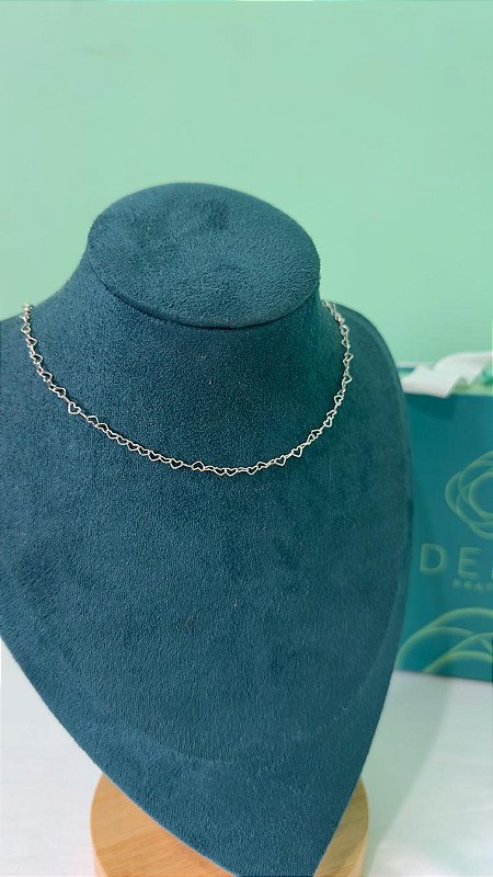 Chocker Elo de Coração