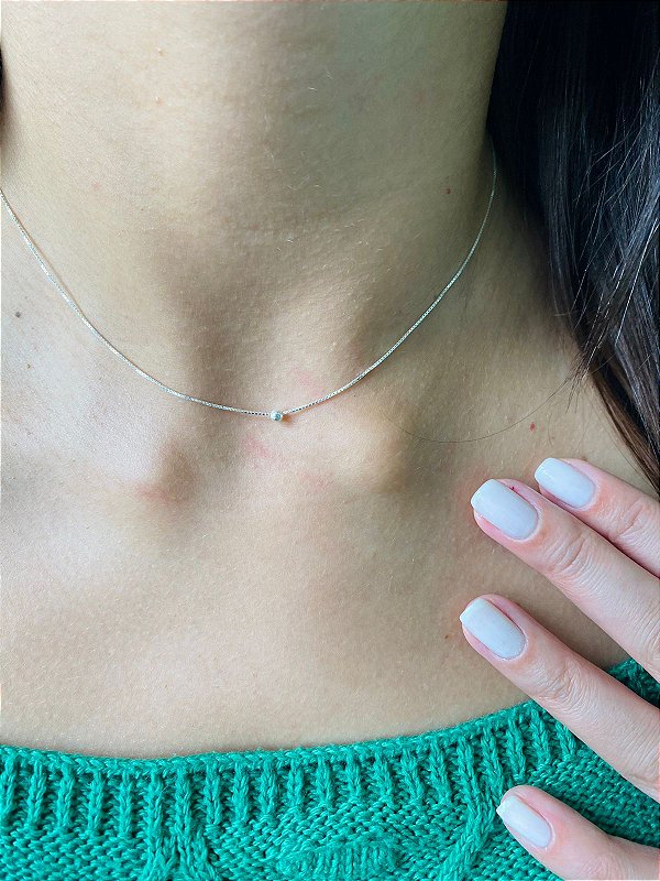 Chocker Mini Esfera com Extensor