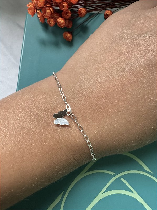 Pulseira Borboleta Origami