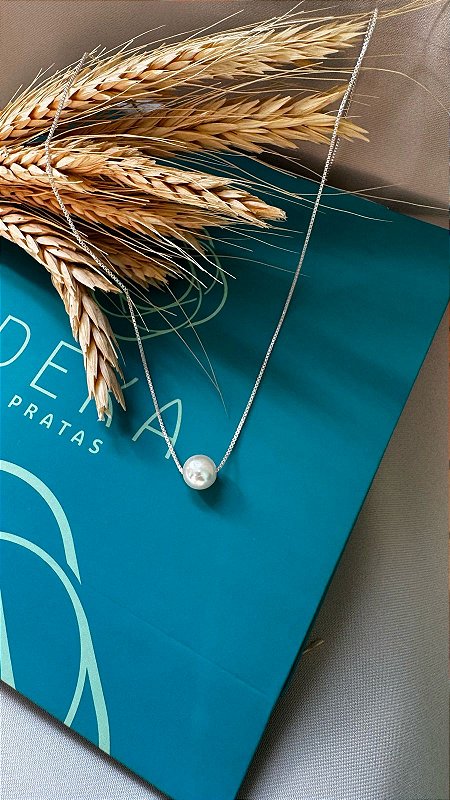 COLAR ALINE - Colar Pérola Moderna