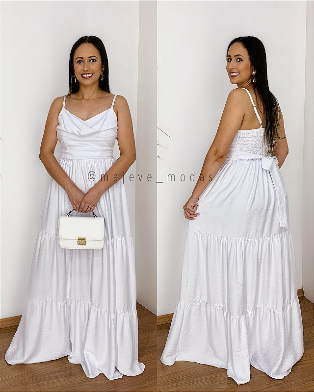 Vestido Paola Branco