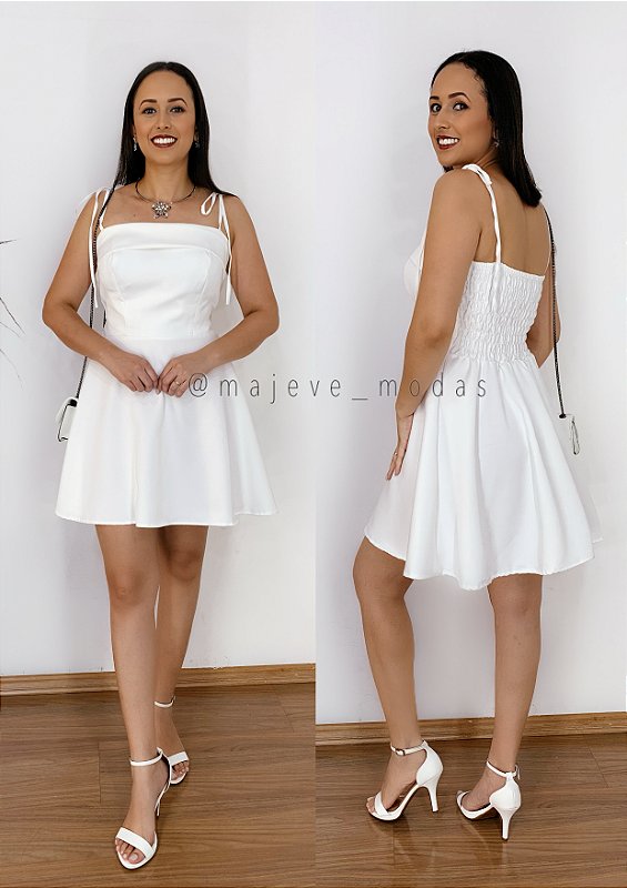 Vestido Kamily Branco